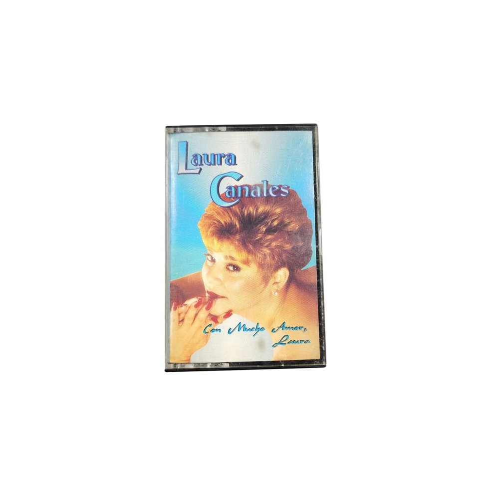 Con Mucho Amor, Laura by‎ Laura Canales Vintage 1994 Cassette Tape